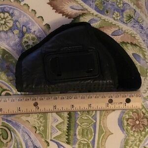 Black Universal Belt Holster with Secure Clip